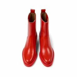 Camper Ankle Boots Women Bonnie - Red