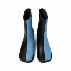 Camper Women Twins Ankle Boots - Blue/Black Multicolor