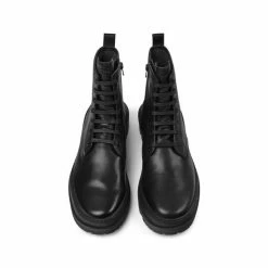 Camper Ankle Boots Men Brutus Trek Black
