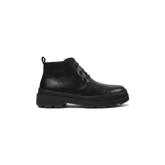 Camper Men Brutus Trek Ankle Boots Black Leather - Image 3