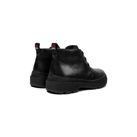 Camper Men Brutus Trek Ankle Boots Black Leather - Image 5