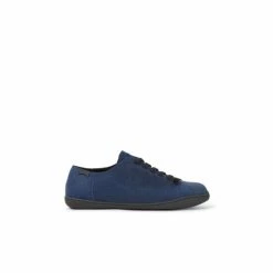 Camper Men Peu Cami Nubuck Shoe Shoes Blue