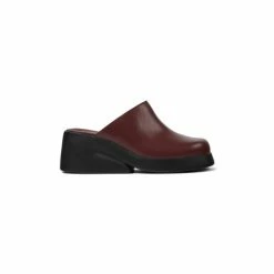 Camper Women Kaah Sandals Mules & Slides Burgundy